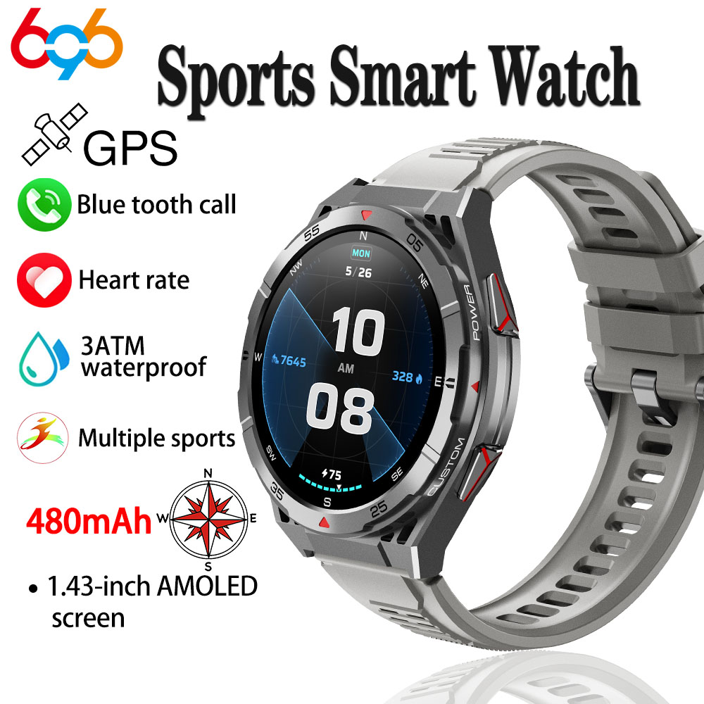 Smartwatch Faces - Jam tangan pintar olahraga GPS, jam