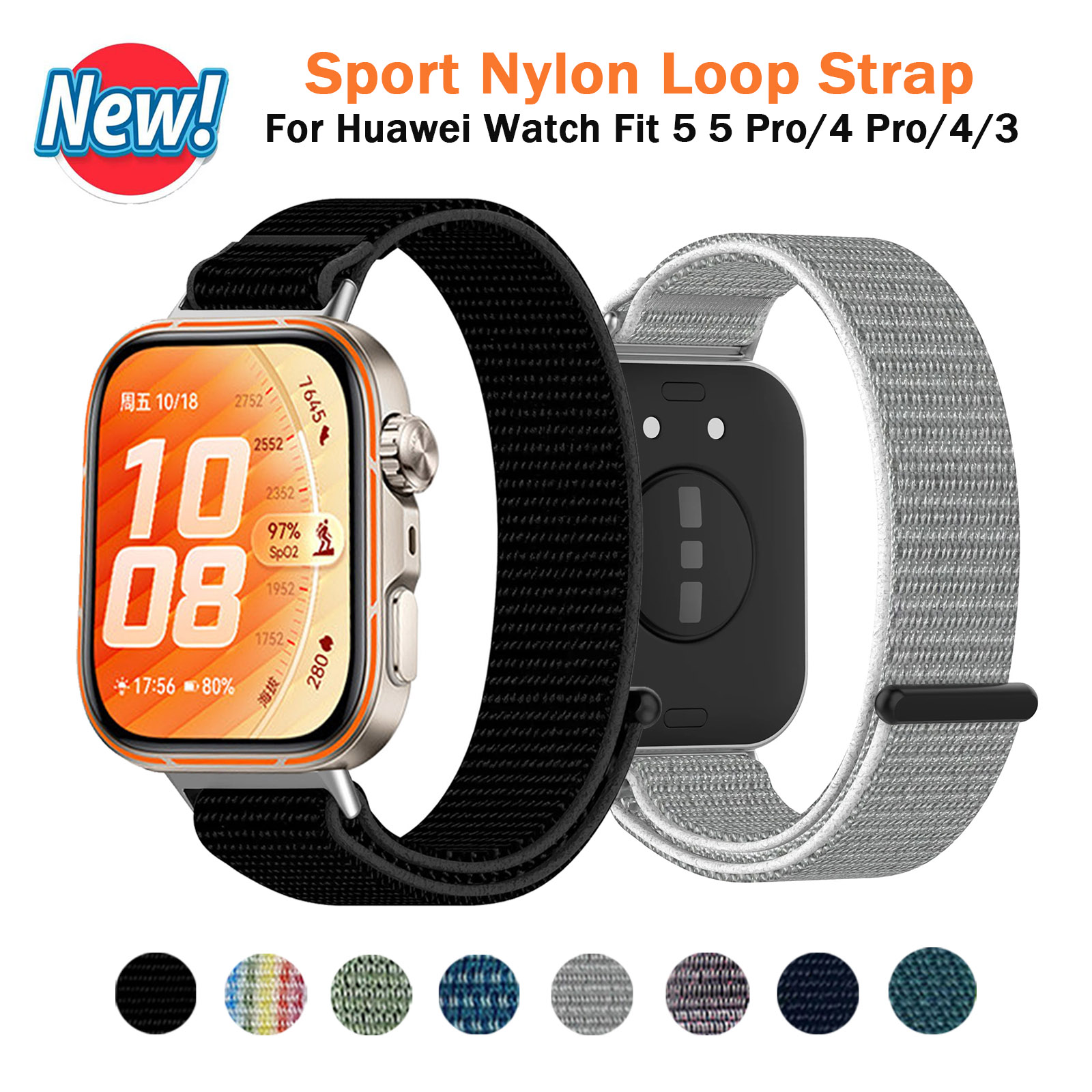Sport Loop Strap - Tali Jam Tangan Pintar Bahan Nilon