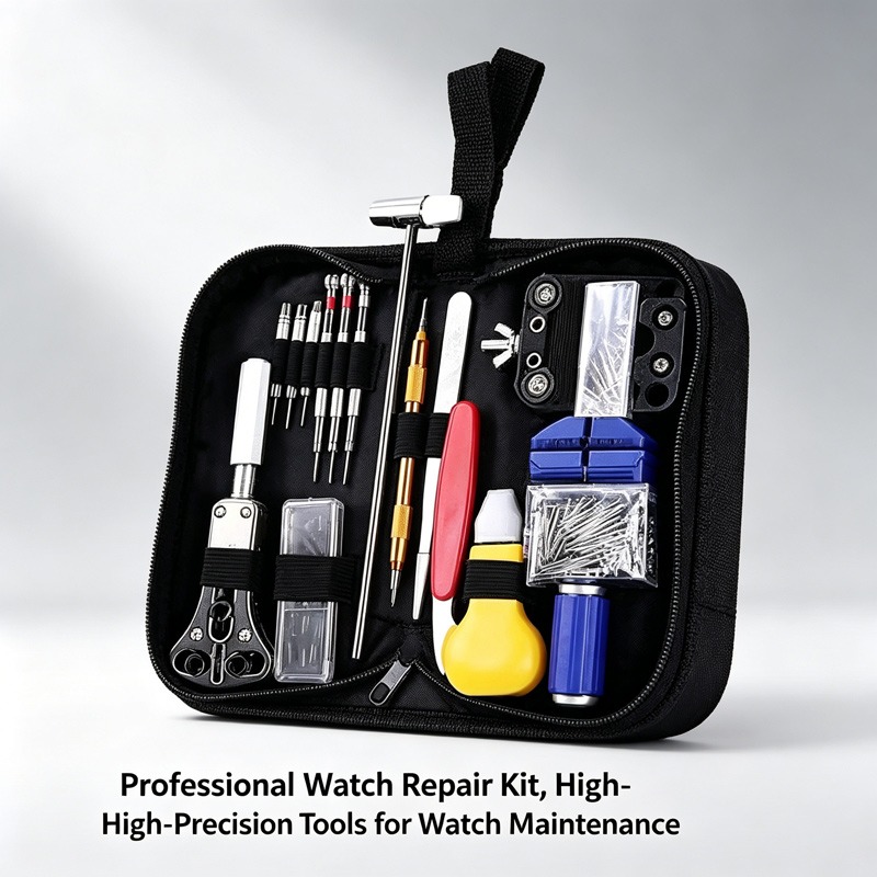 Tool Kit Strap Change - 147Pcs Set Peralatan Perbaikan Jam Tangan