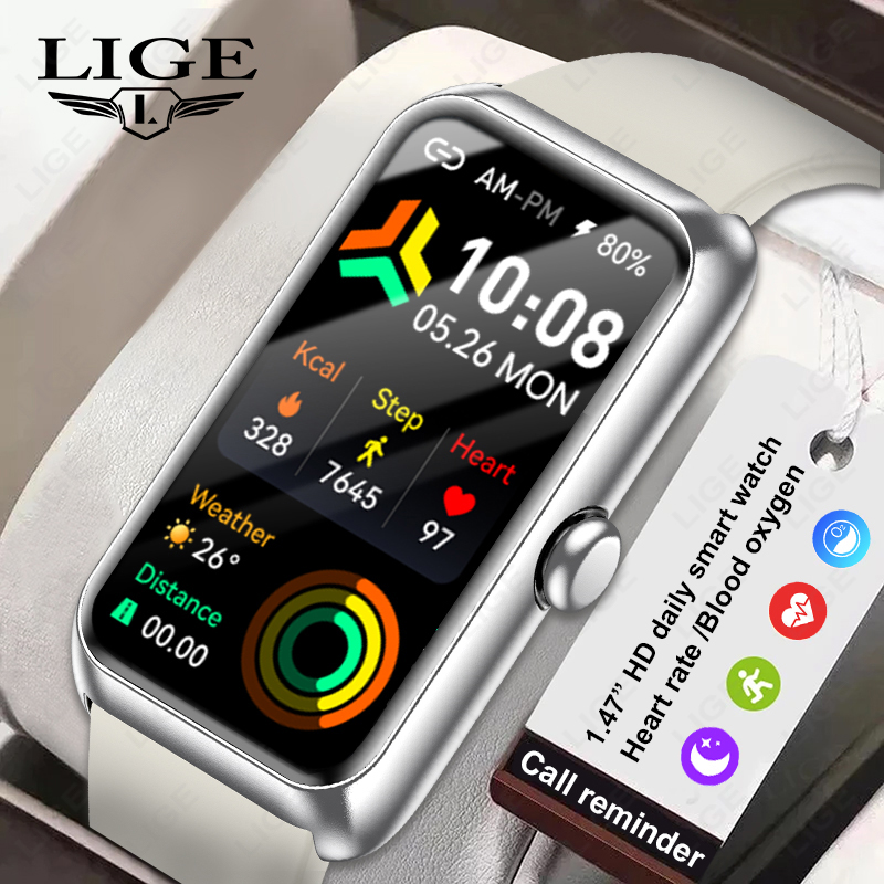 Smartwatch Custom - Gelang Olahraga Baru Pelacak Kebugaran Pengingat