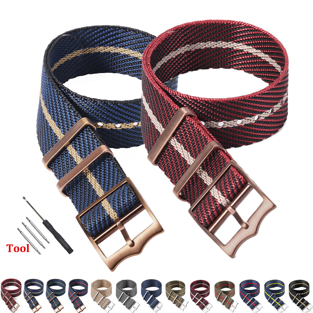 Nylon Nato Strap - Gelang kain untuk Rolex Premium gelang