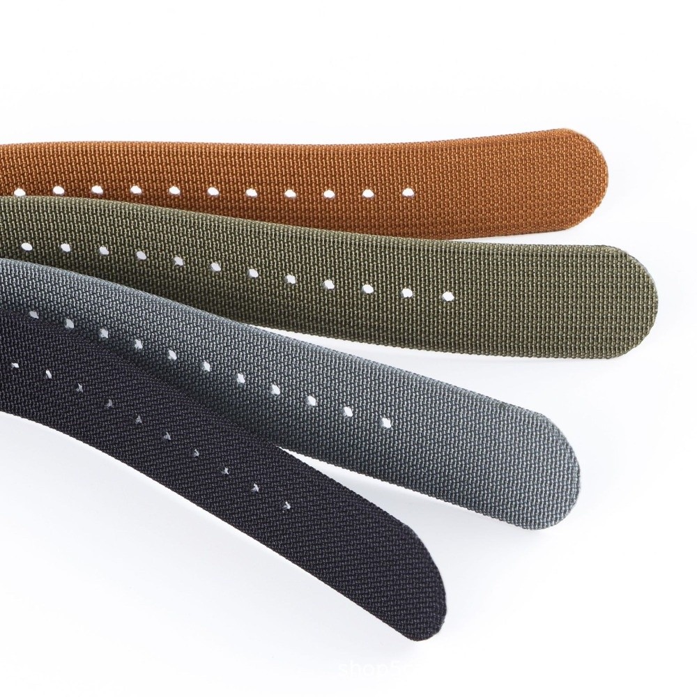 Nylon Nato Strap - 14/16/18/20/22Mm Gelang Jam Tangan NATO Gelang