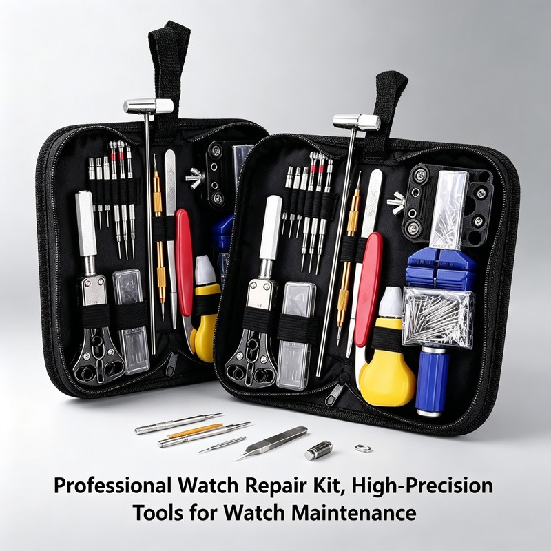 Tool Kit Strap Change - 147Pcs Set Peralatan Perbaikan Arloji, Penggantian