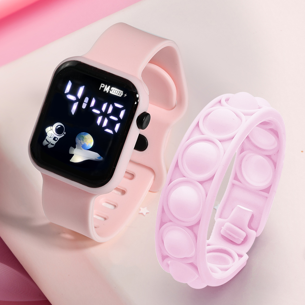 Smartwatch Touch - Jam tangan pintar anak, 2 buah
