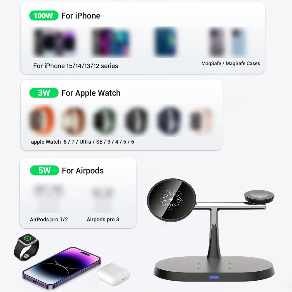 Stasiun Pengisian Daya Magneti - Watch Charger Cable ulasan dan harga