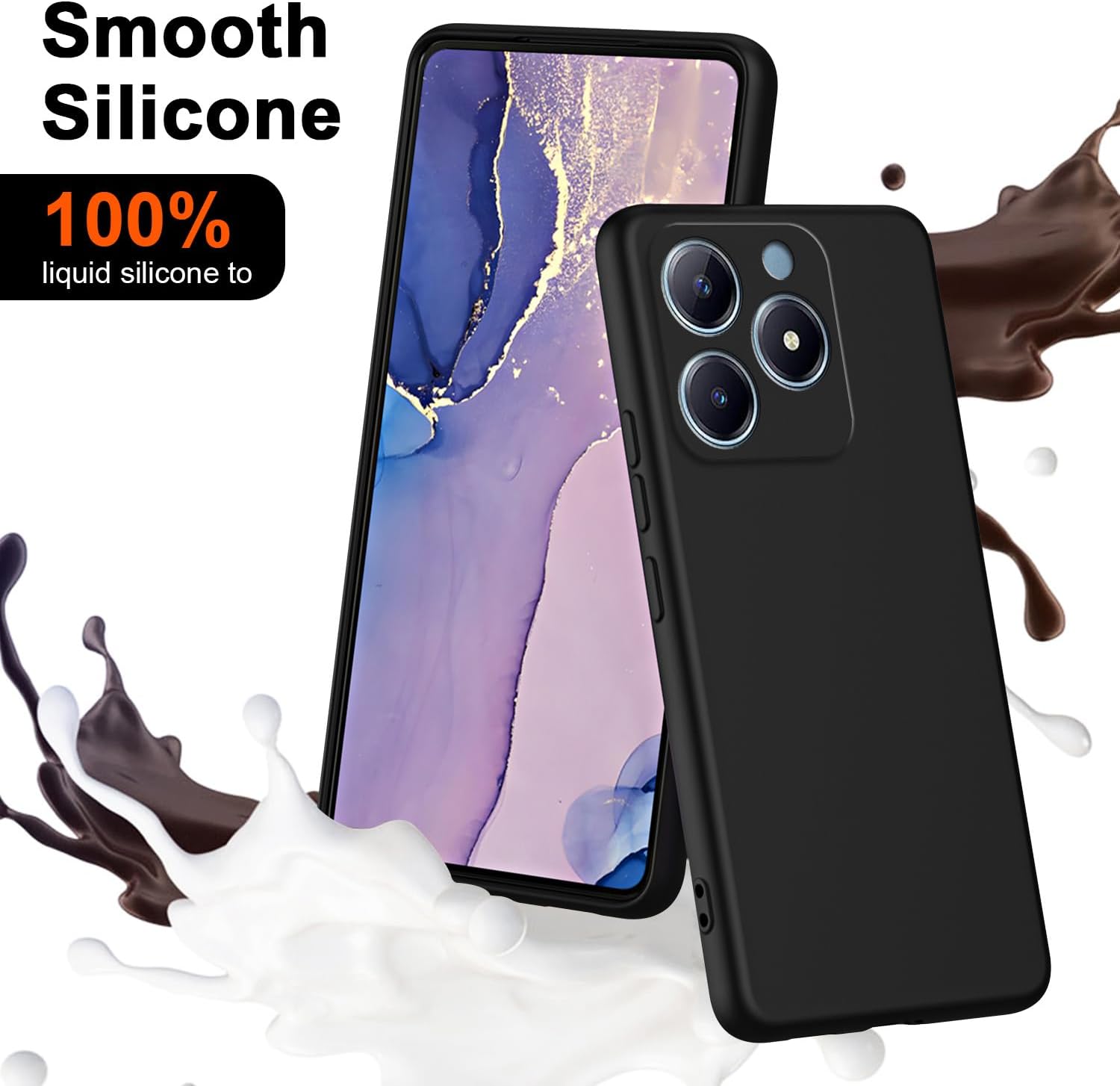 Casing silikon cair fleksibel, - Realme C67 ulasan dan harga