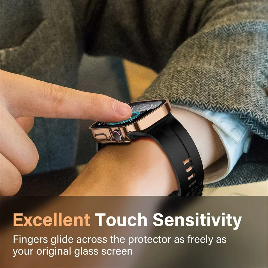 Kaca + penutup untuk casing Ap - Smartwatch Watch Accessories For Women ulasan dan harga