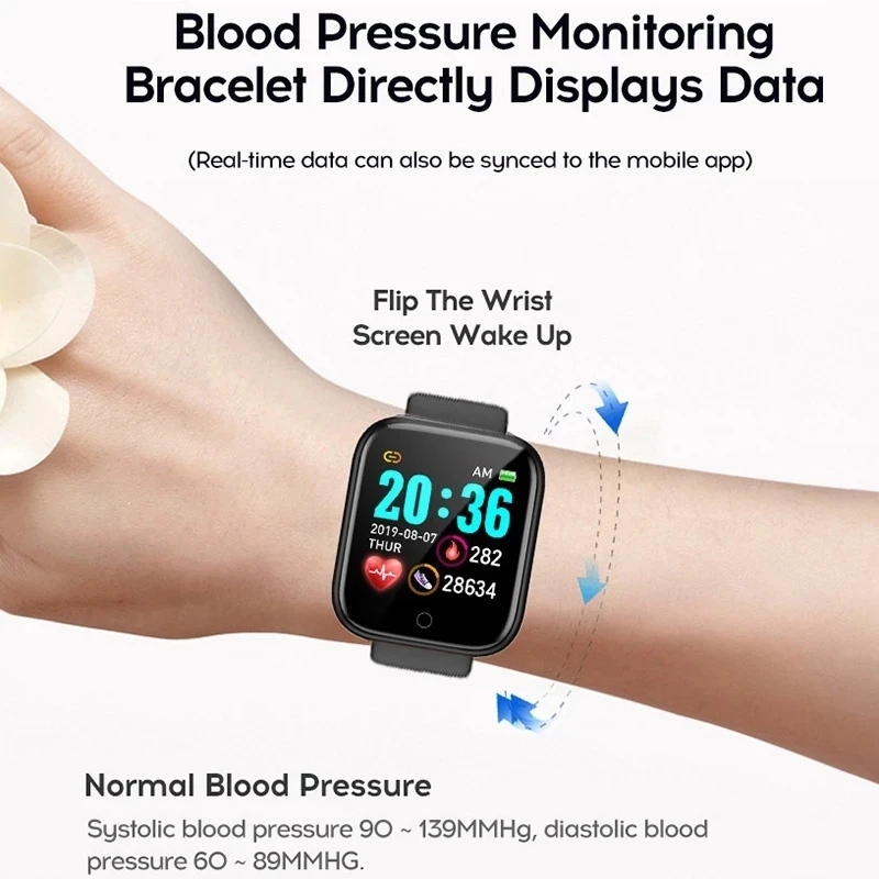 Jam Tangan Pintar Pria Wanita  - Android Smartwatch Accessories ulasan dan harga