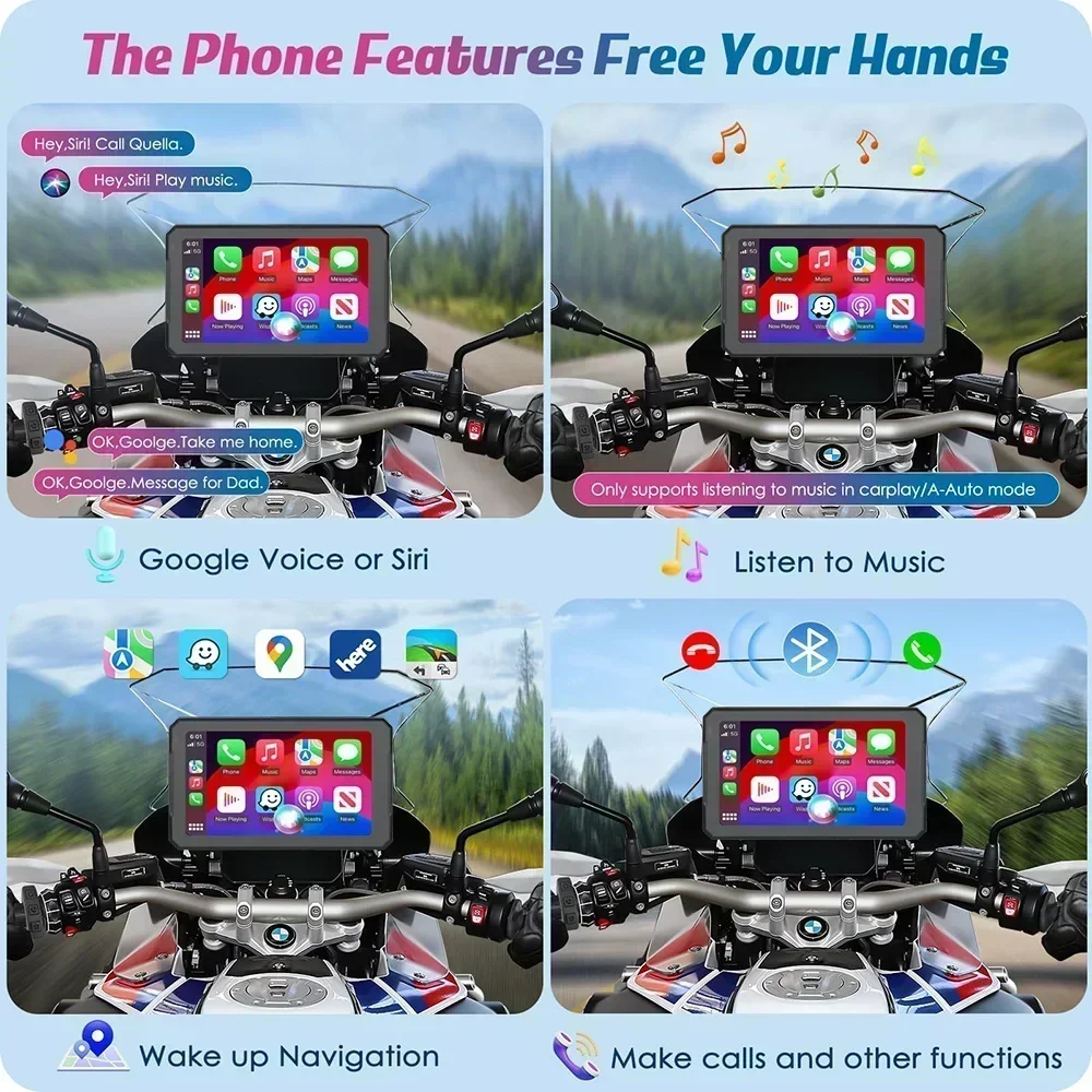 Carplay untuk BMW XR M1000 R12 - Smartwatch Universal ulasan dan harga