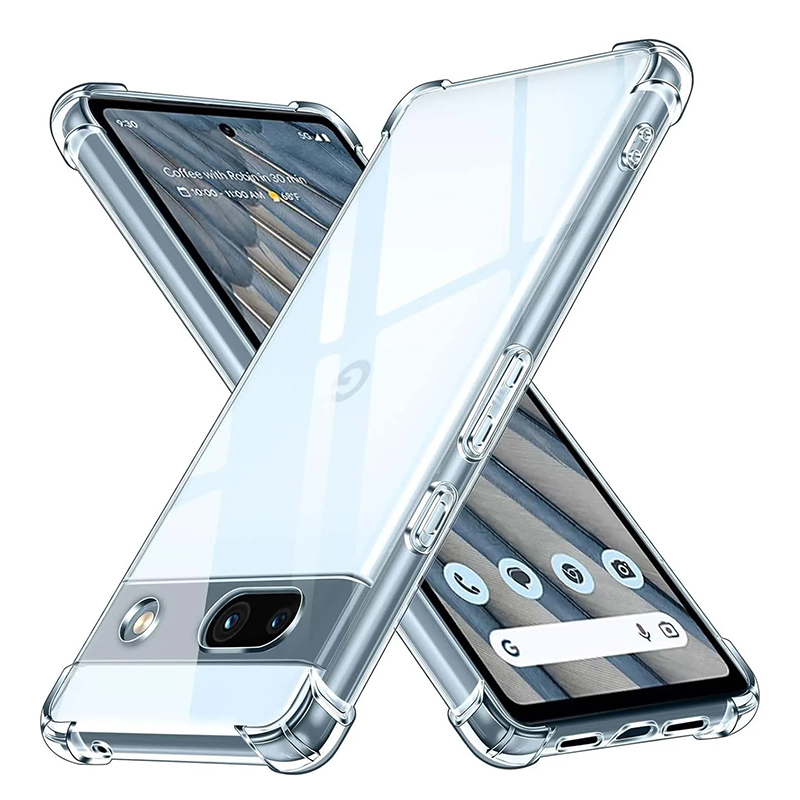 Casing Ponsel Transparan Anti  - Google Pixel 8A ulasan dan harga
