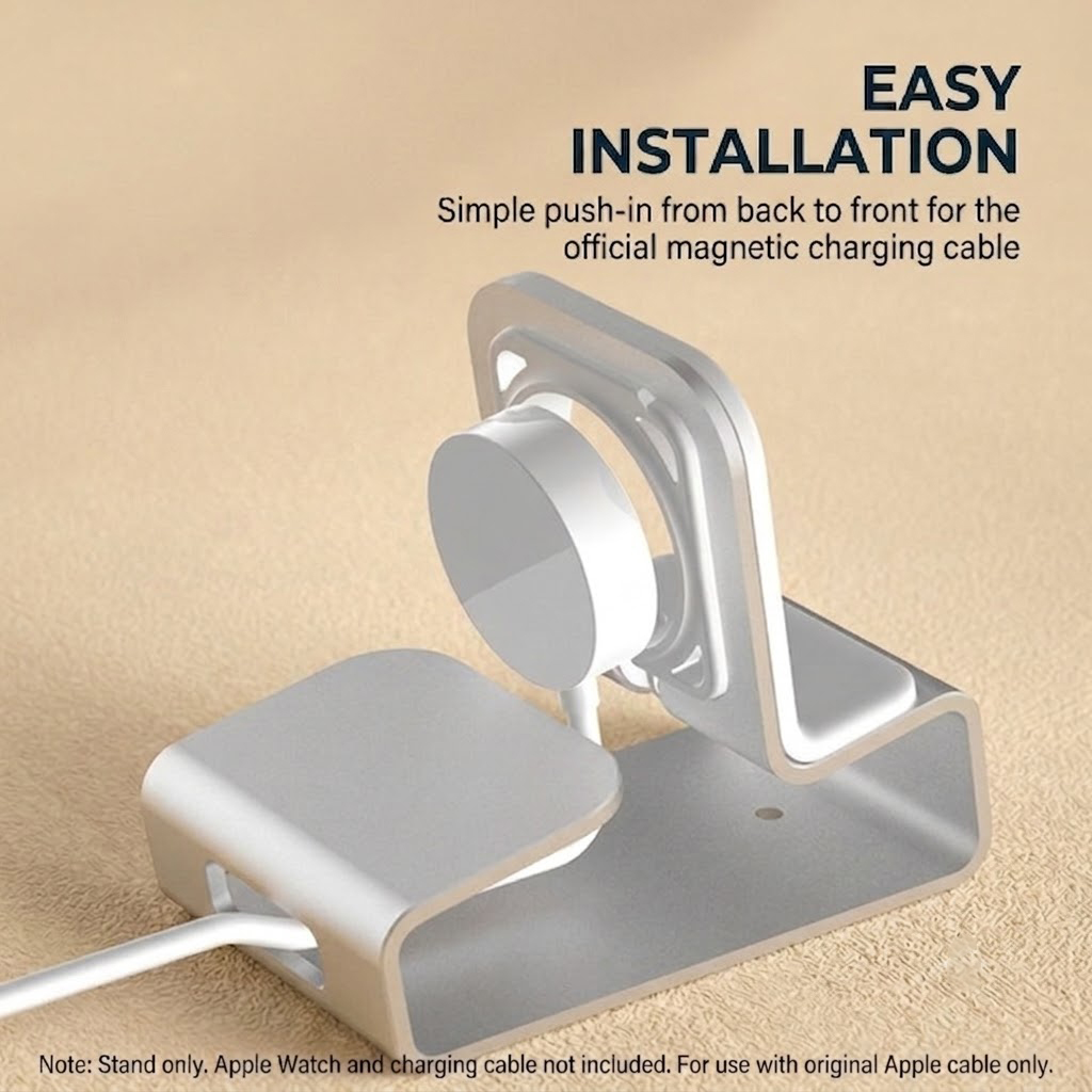 Dudukan Pengisi Daya Aluminium - Watch Charging Dock ulasan dan harga
