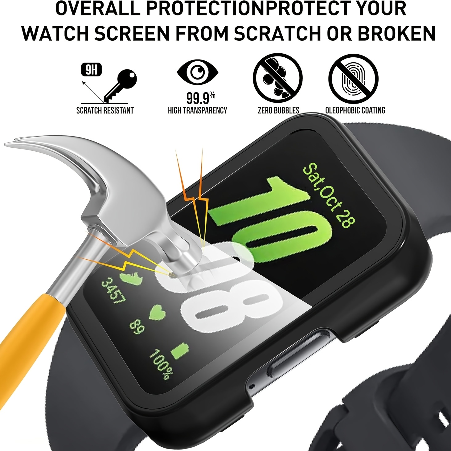Kaca+Pelindung untuk Samsung G - Samsung Smartwatch Accessories ulasan dan harga