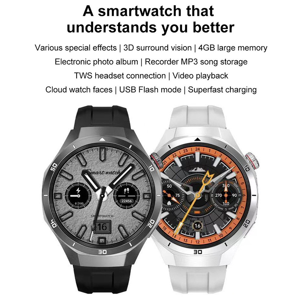 DT5 Pro Jam Tangan Pintar untu - Android Smartwatch Accessories ulasan dan harga