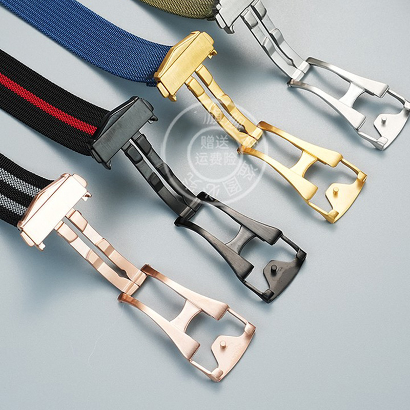 Tali Jam Tangan Kanvas Terinte - Nylon Nato Strap ulasan dan harga