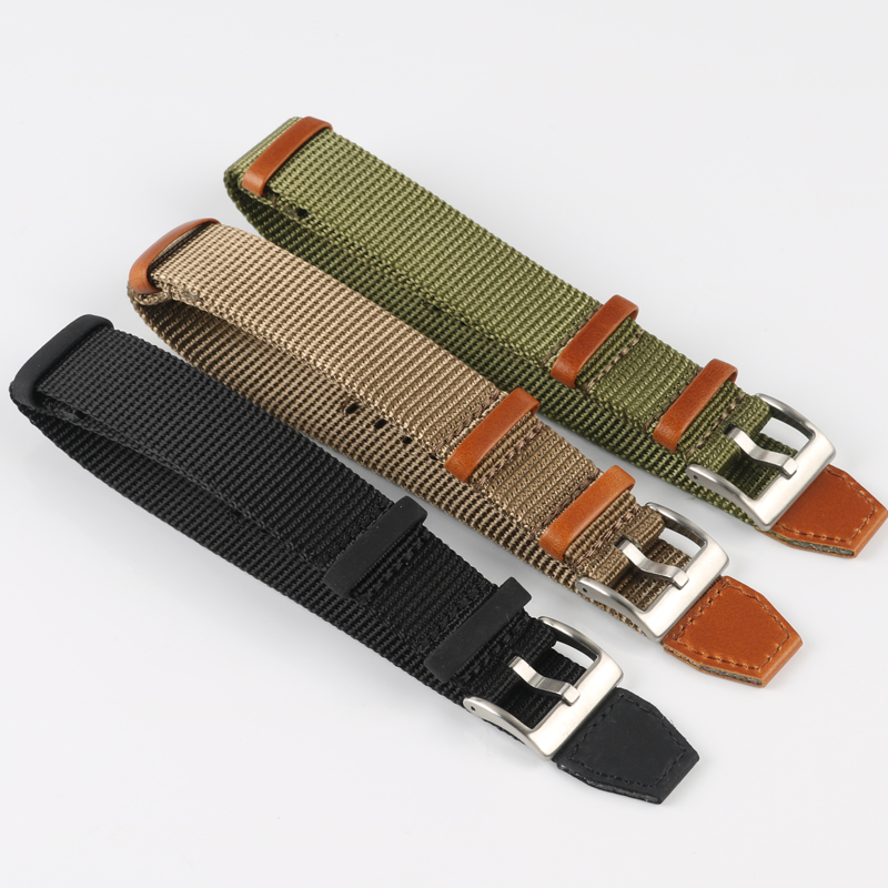 Tali Jam Tangan Kain Luar Ruan - Nylon Nato Strap ulasan dan harga