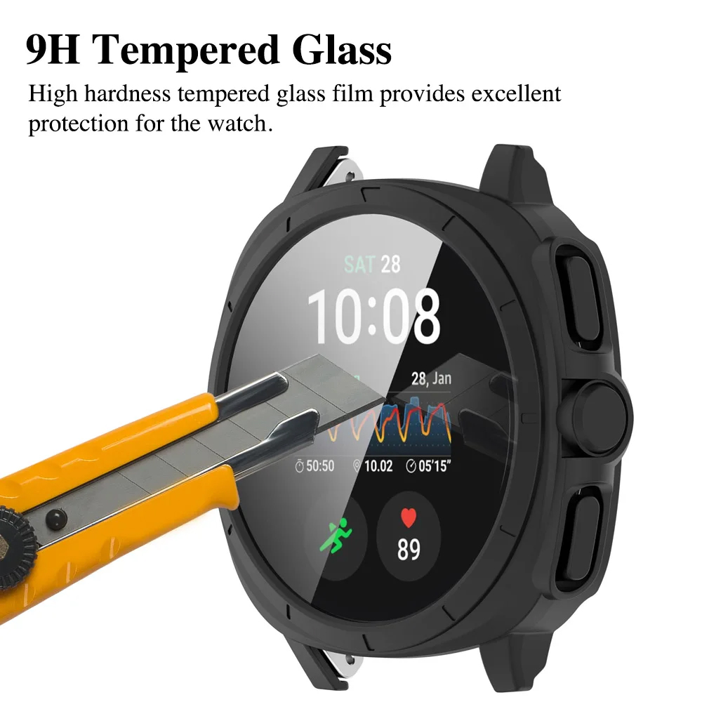 Kaca + casing Untuk jam Samsun - Samsung Smartwatch Accessories ulasan dan harga