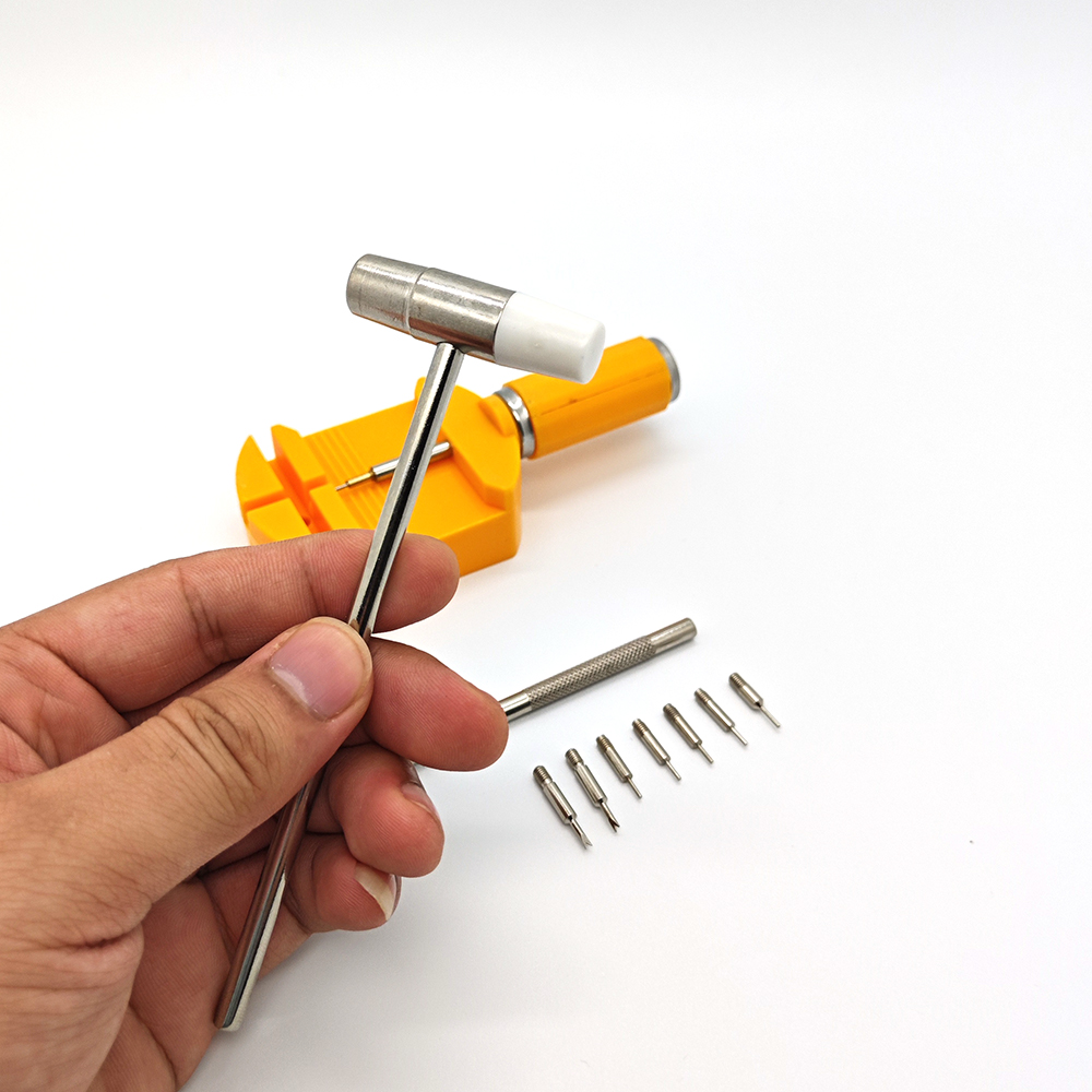 10 buah alat perbaikan jam tan - Tool Kit Strap Change ulasan dan harga