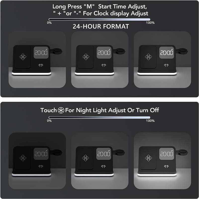 Dudukan pengisi daya nirkabel  - Watch Charger Cable ulasan dan harga