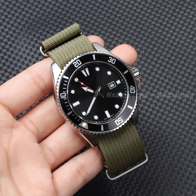 Tali jam nilon Ribbed 18mm 20m - Nylon Nato Strap ulasan dan harga