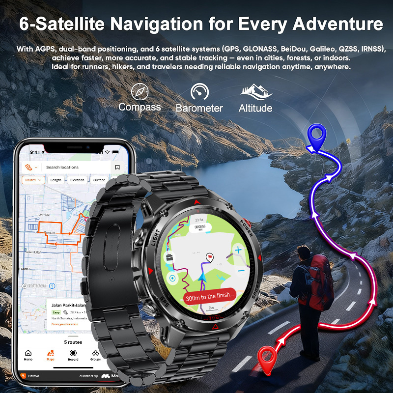 T-Rex 3 Pro Jam Tangan Pintar  - Android Smartwatch Accessories ulasan dan harga