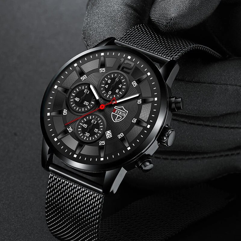 DEYROS jam tangan kuarsa kasua - Stainless Mesh Band ulasan dan harga