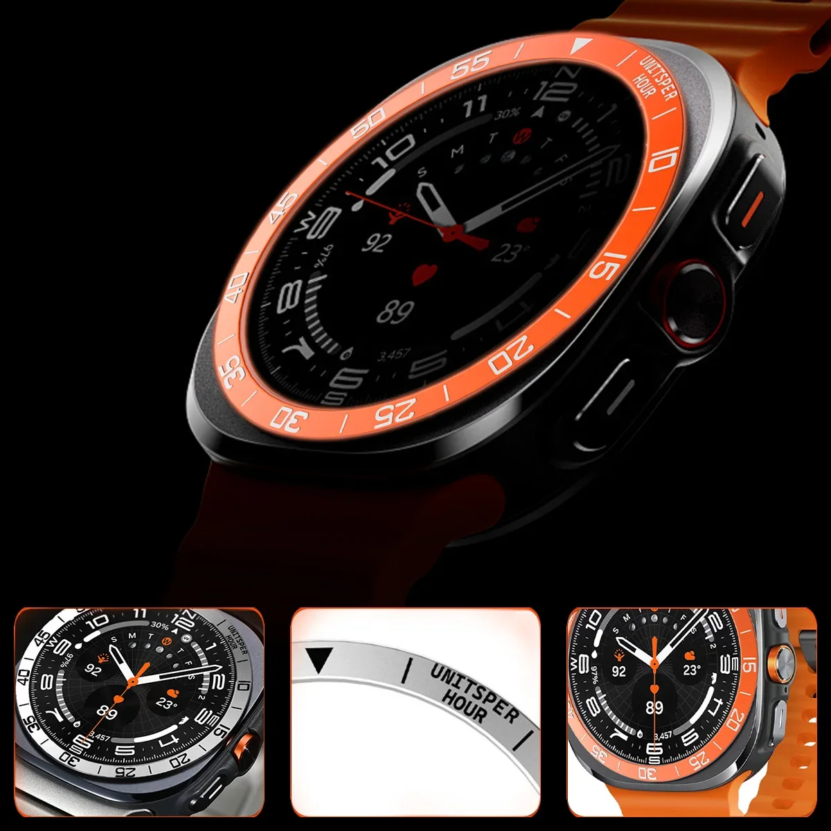 Casing Cincin Bezel Penutup Lo - Android Smartwatch Accessories ulasan dan harga
