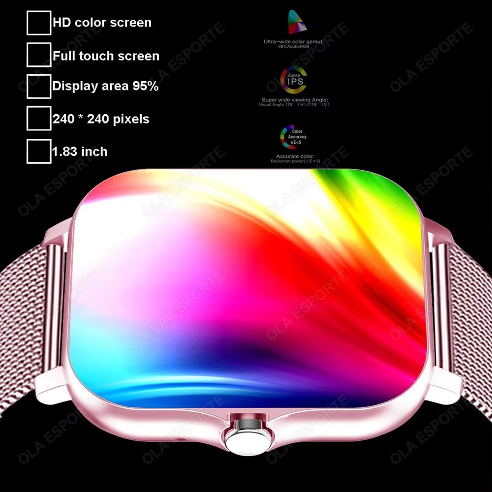 Jam Tangan Pintar Multifungsi  - Android Smartwatch Accessories ulasan dan harga