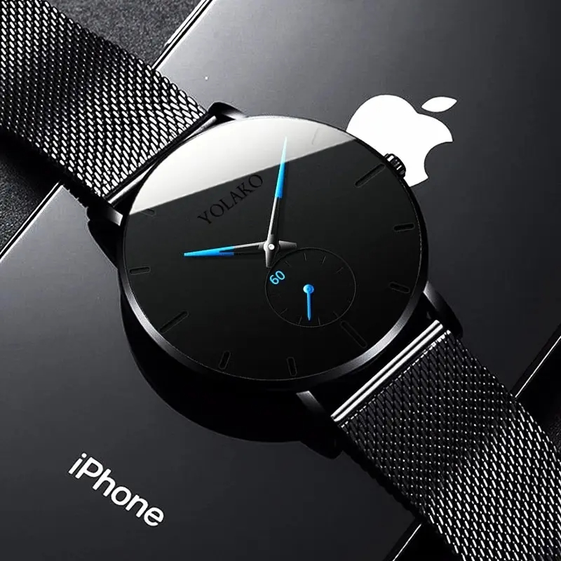 YOLAKO jam tangan kuarsa kasua - Stainless Mesh Band ulasan dan harga