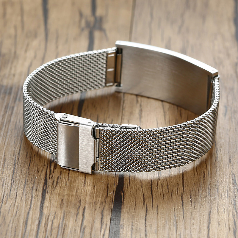 Gelang Pria Abadi Sifat Mesh W - Stainless Mesh Band ulasan dan harga