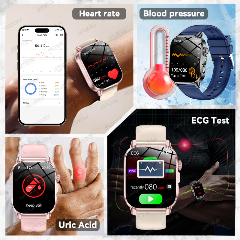 GUHUAVMI 2026 Jam Tangan Pinta - Android Smartwatch Accessories ulasan dan harga