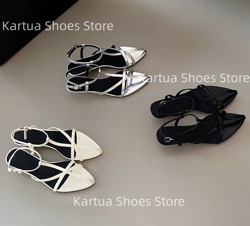Sandal Wanita Kulit Paten Hita - Leather Classic Strap ulasan dan harga