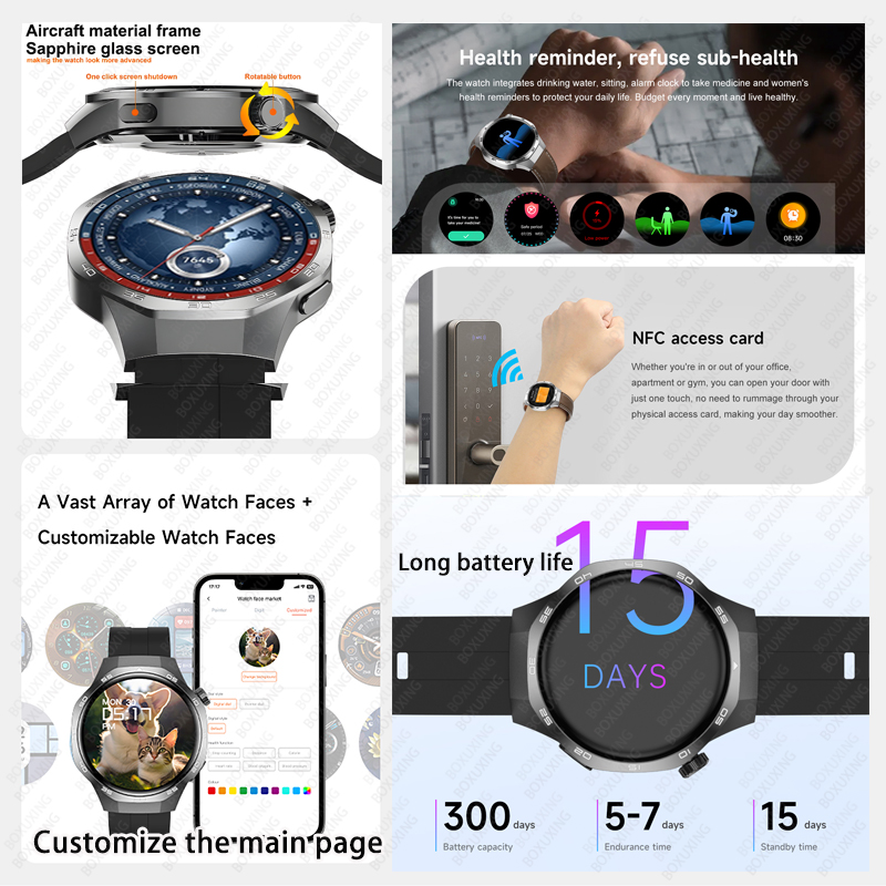 Jam Tangan BOXUXING 5 MAX 2026 - Smartwatch Face ulasan dan harga