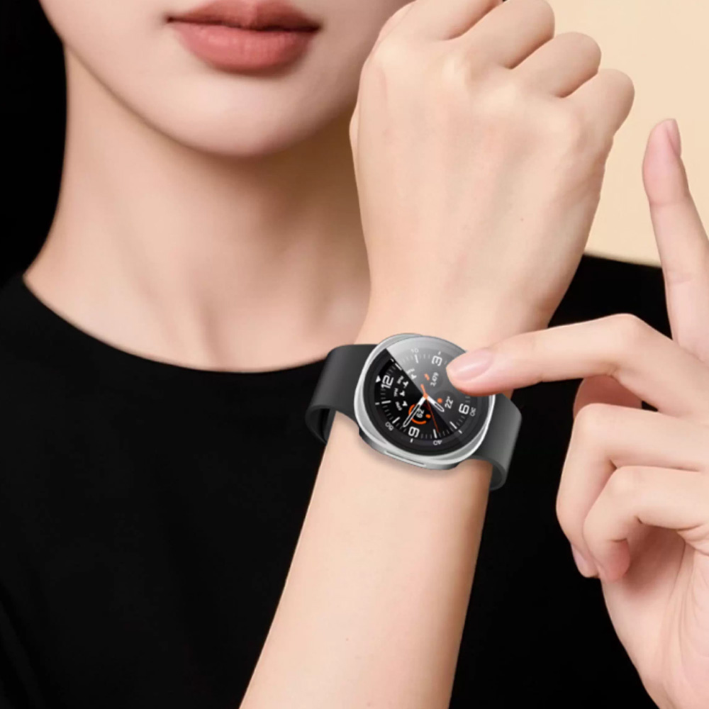 Kaca Antigores + Casing untuk  - Samsung Smartwatch Accessories ulasan dan harga