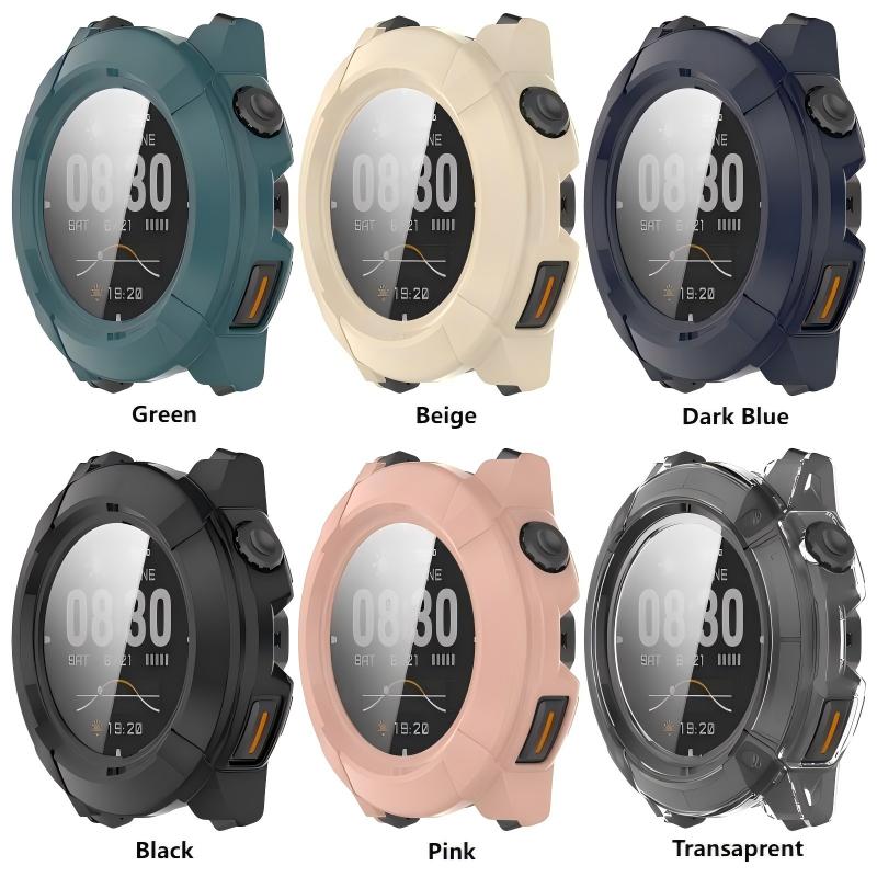 Casing PC + Kaca Tempered untu - Android Smartwatch Accessories ulasan dan harga