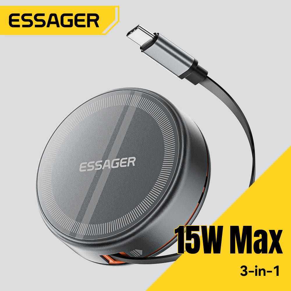 Essager Pengisi Daya Nirkabel  - Watch Charger Cable ulasan dan harga