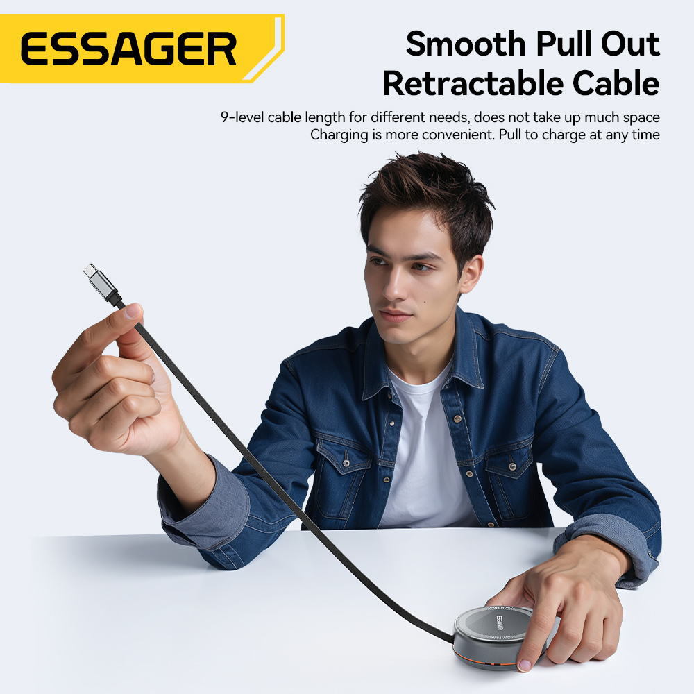 Essager Pengisi Daya Nirkabel  - Watch Charger Cable ulasan dan harga