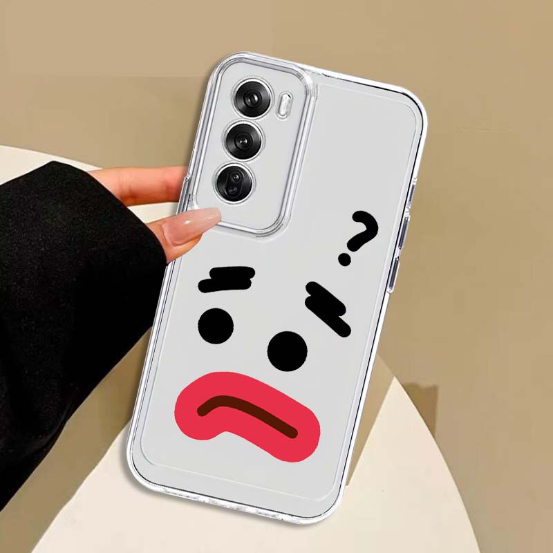 Casing Pola Emoji Lucu Kartun  - Oppo A78 ulasan dan harga