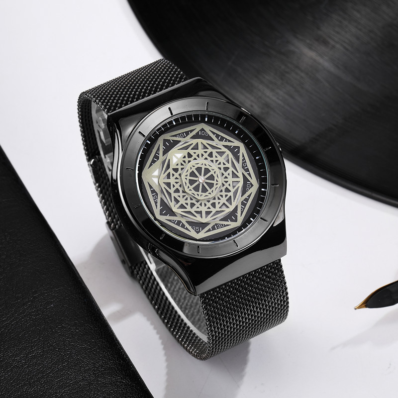 Jam Tangan Fashion Pria Jam Ta - Stainless Mesh Band ulasan dan harga