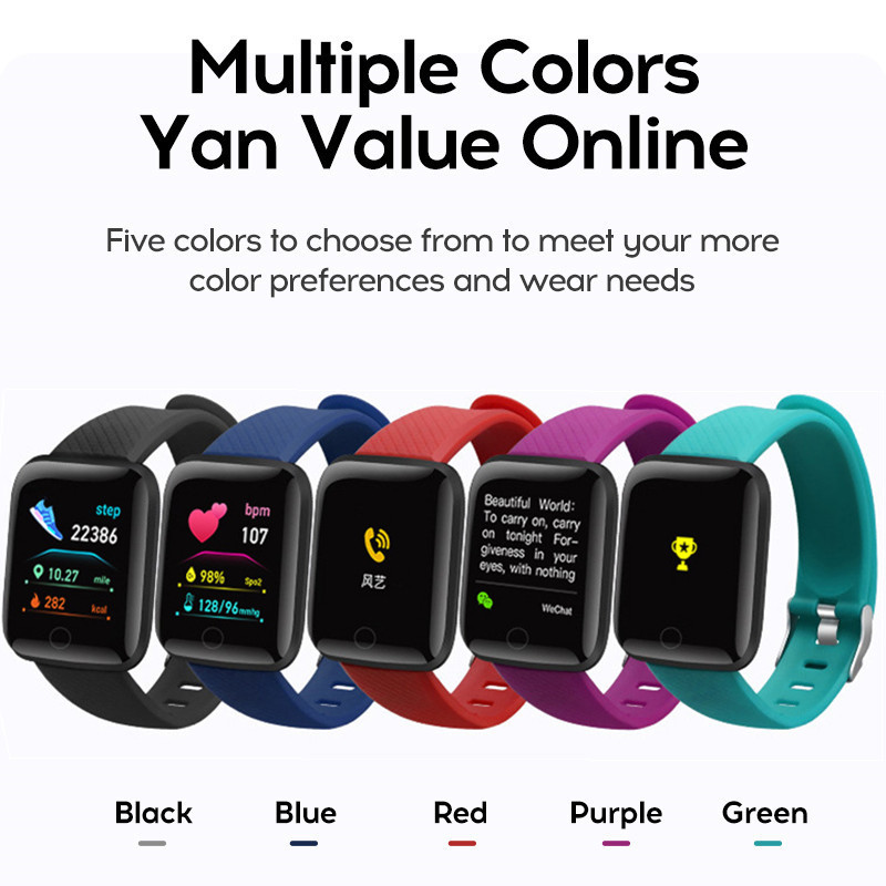 116plus Jam Tangan Pintar Pria - Android Smartwatch Accessories ulasan dan harga
