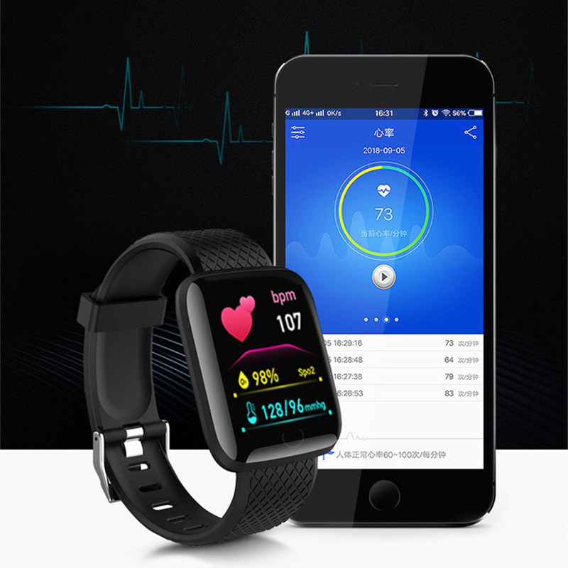 116plus Jam Tangan Pintar Pria - Android Smartwatch Accessories ulasan dan harga