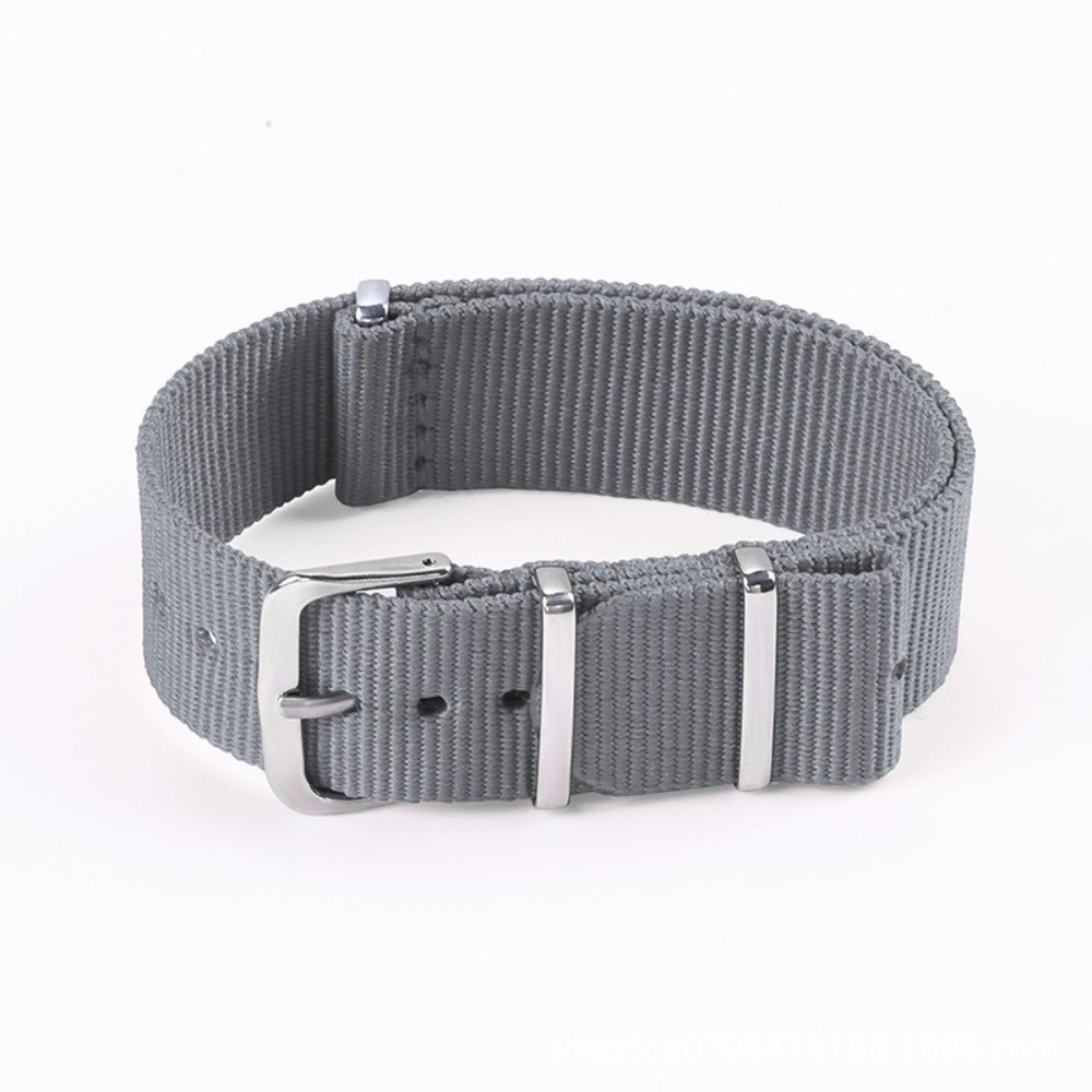 14/16/18/20/22Mm Gelang Jam Ta - Nylon Nato Strap ulasan dan harga