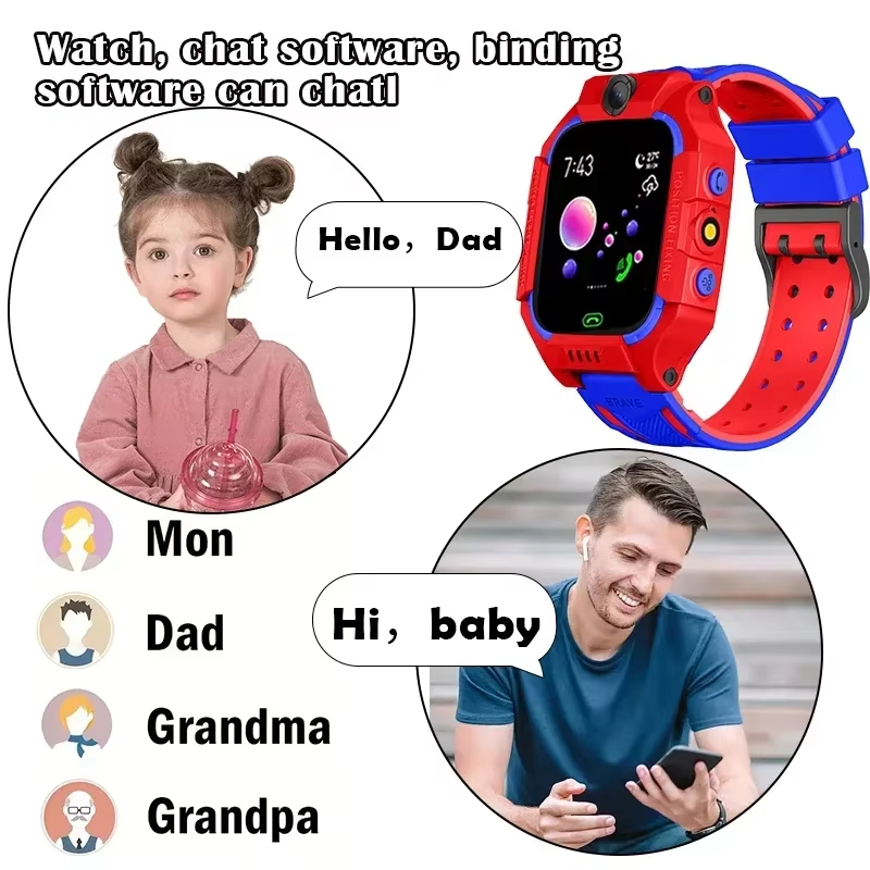 Jam Tangan Pintar Kamera Anak  - Android Smartwatch Accessories ulasan dan harga