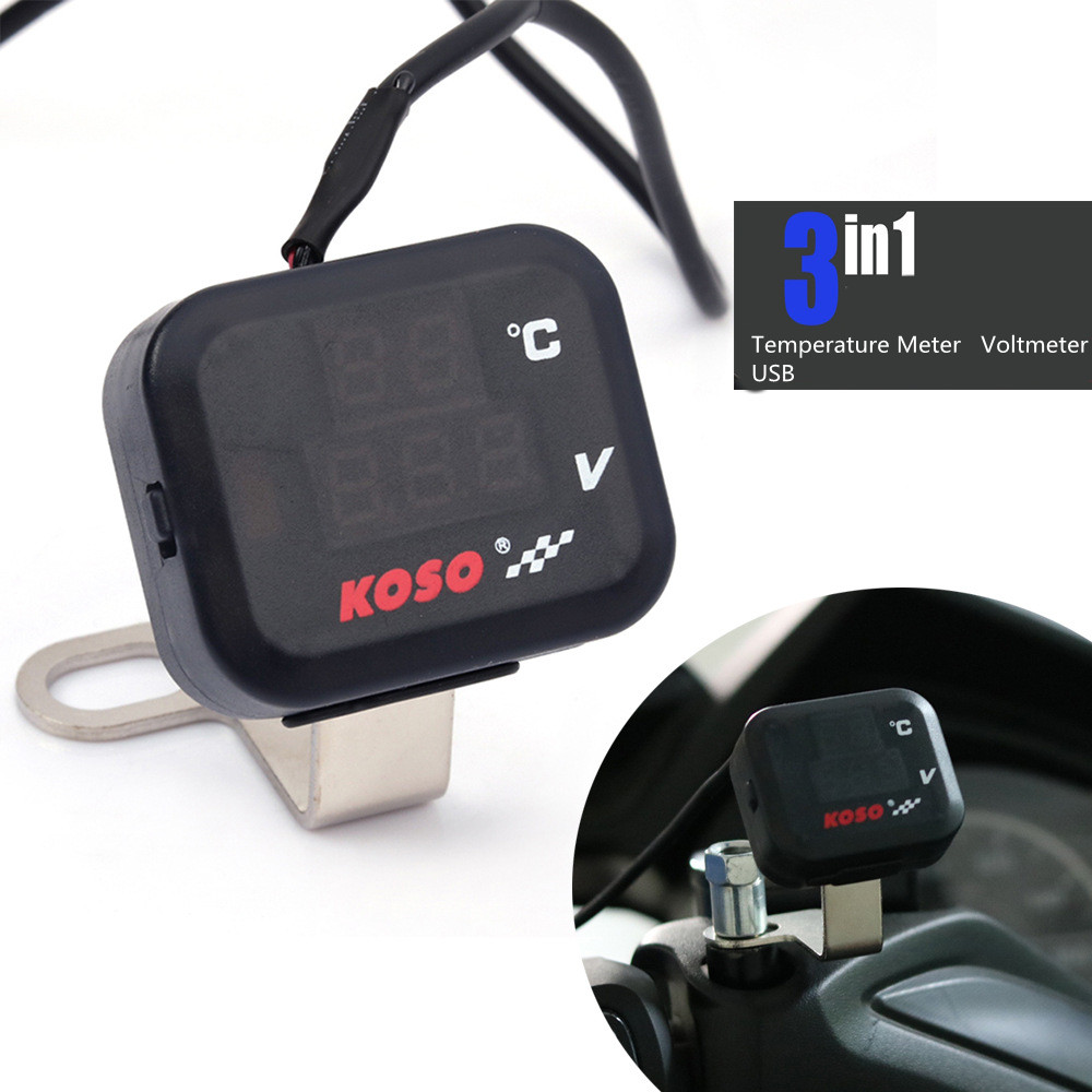 Termometer sepeda motor Univer - Smartwatch Universal ulasan dan harga