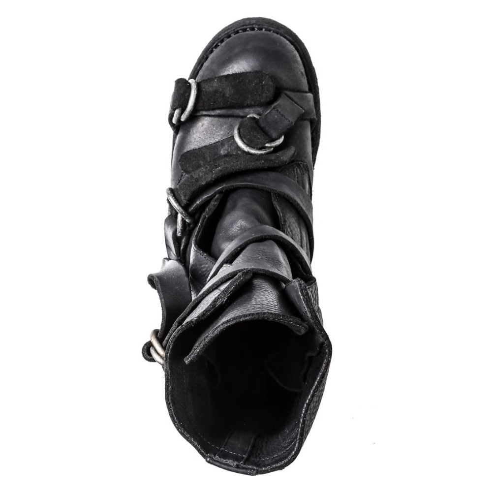 Sepatu Bot Motor Kulit Pria Se - Leather Classic Strap ulasan dan harga