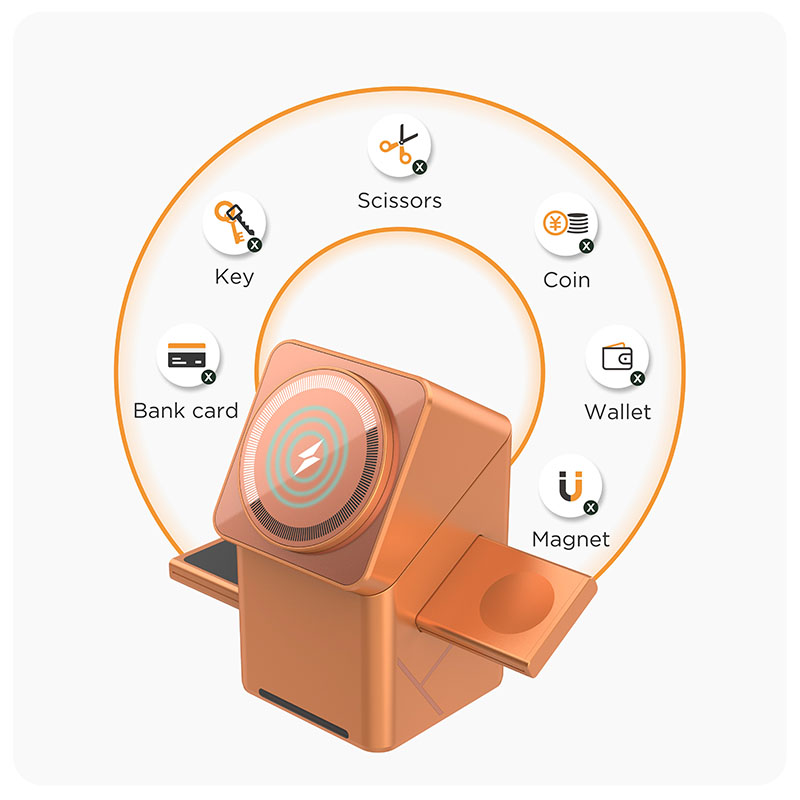 15W 3 in 1 Pengisi Daya Nirkab - Smartwatch Touch ulasan dan harga
