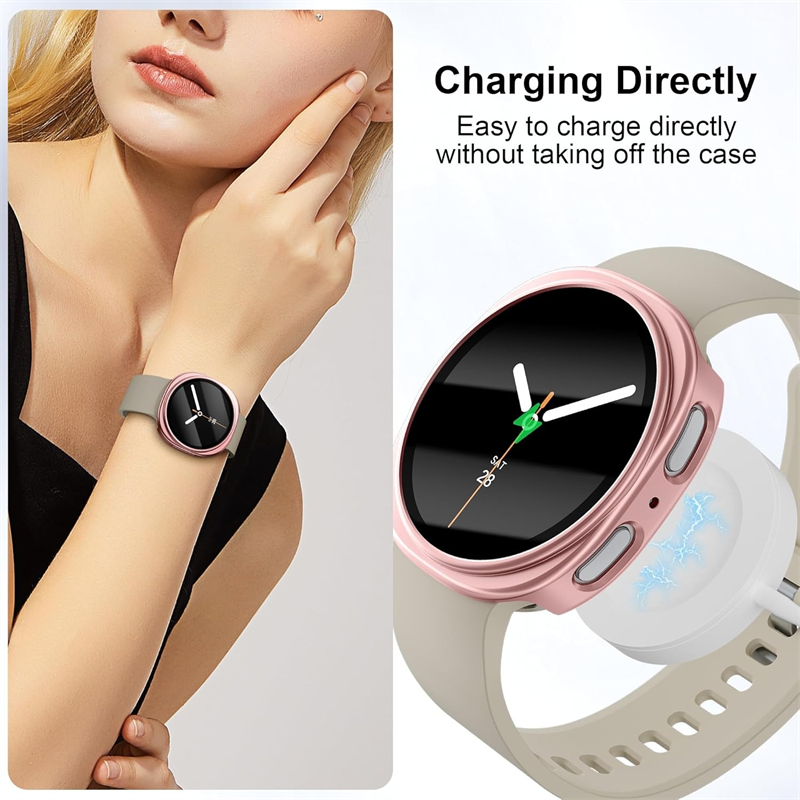 Kaca Tempered + Casing untuk S - Samsung Smartwatch Accessories ulasan dan harga